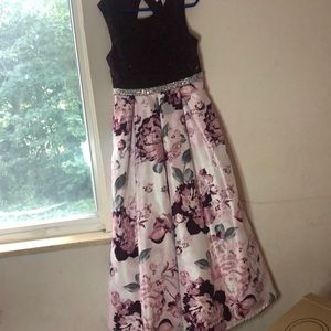 Flower dress pink and for girls